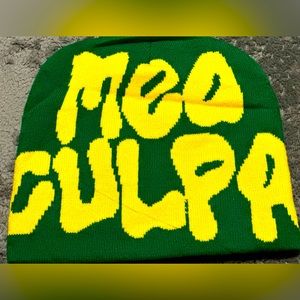 Very cool Mea Culpa hat